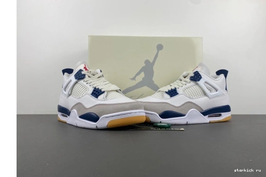 4 DR5415-100  DR5415-100 Jordan Navy Retro SB 0321